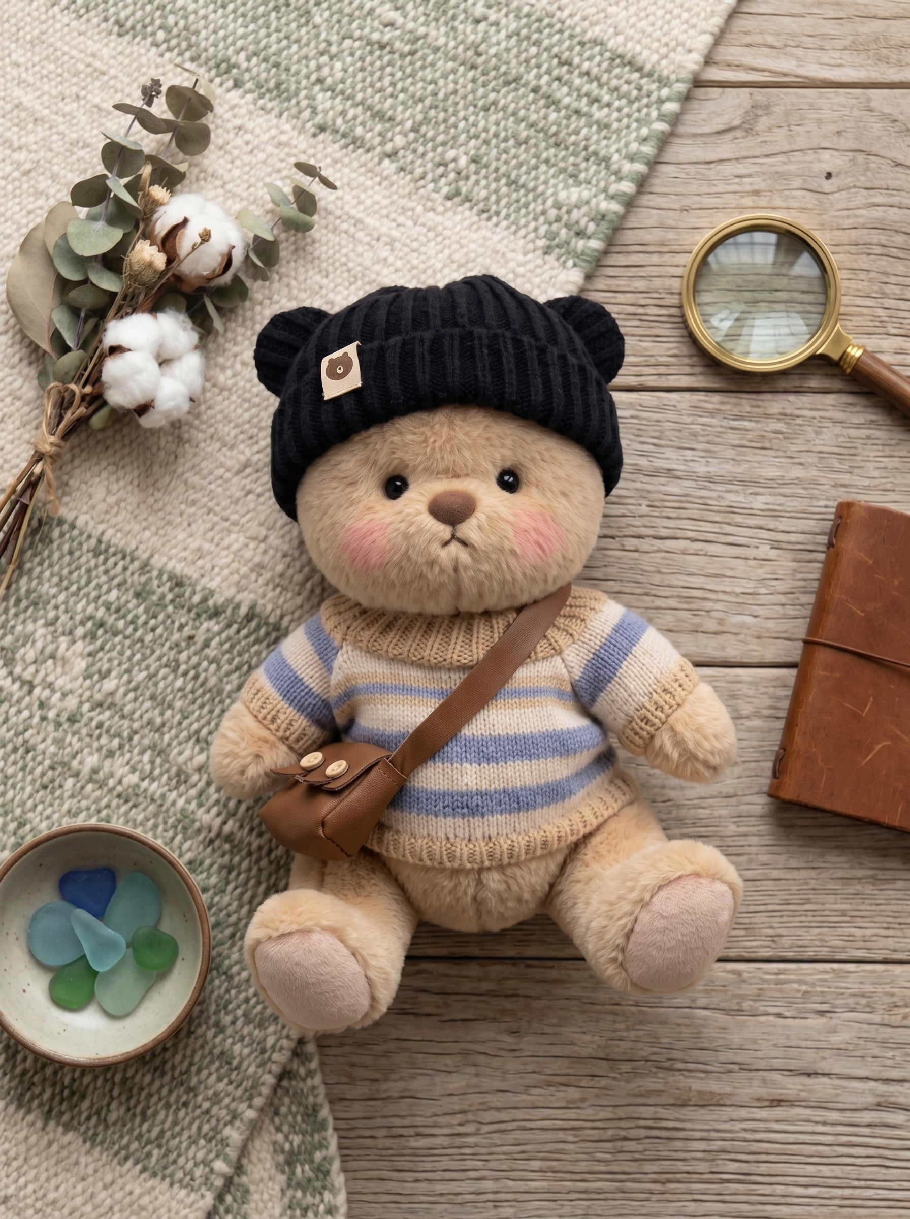 Ursulet Handmade Premium cu Hainute Personalizabile