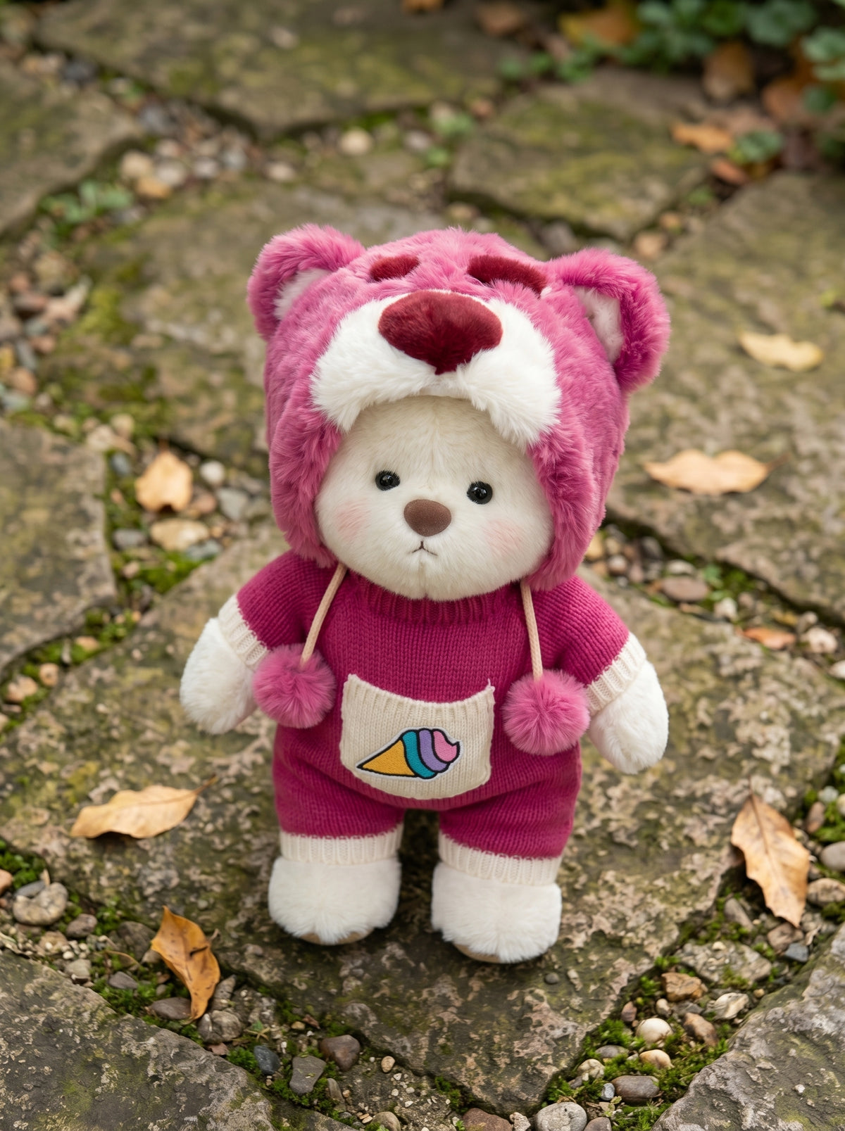 Ursulet Handmade Premium cu Hainute Personalizabile