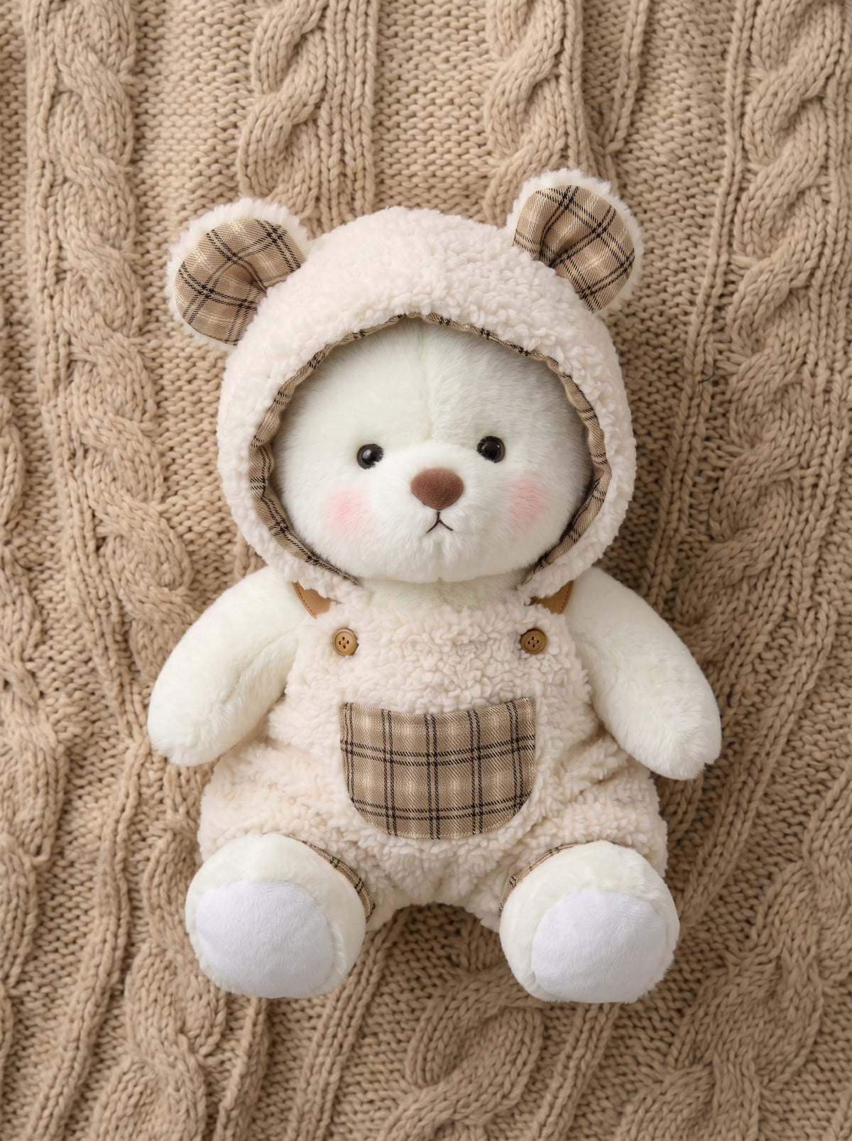 Ursulet Handmade Premium cu Hainute Personalizabile