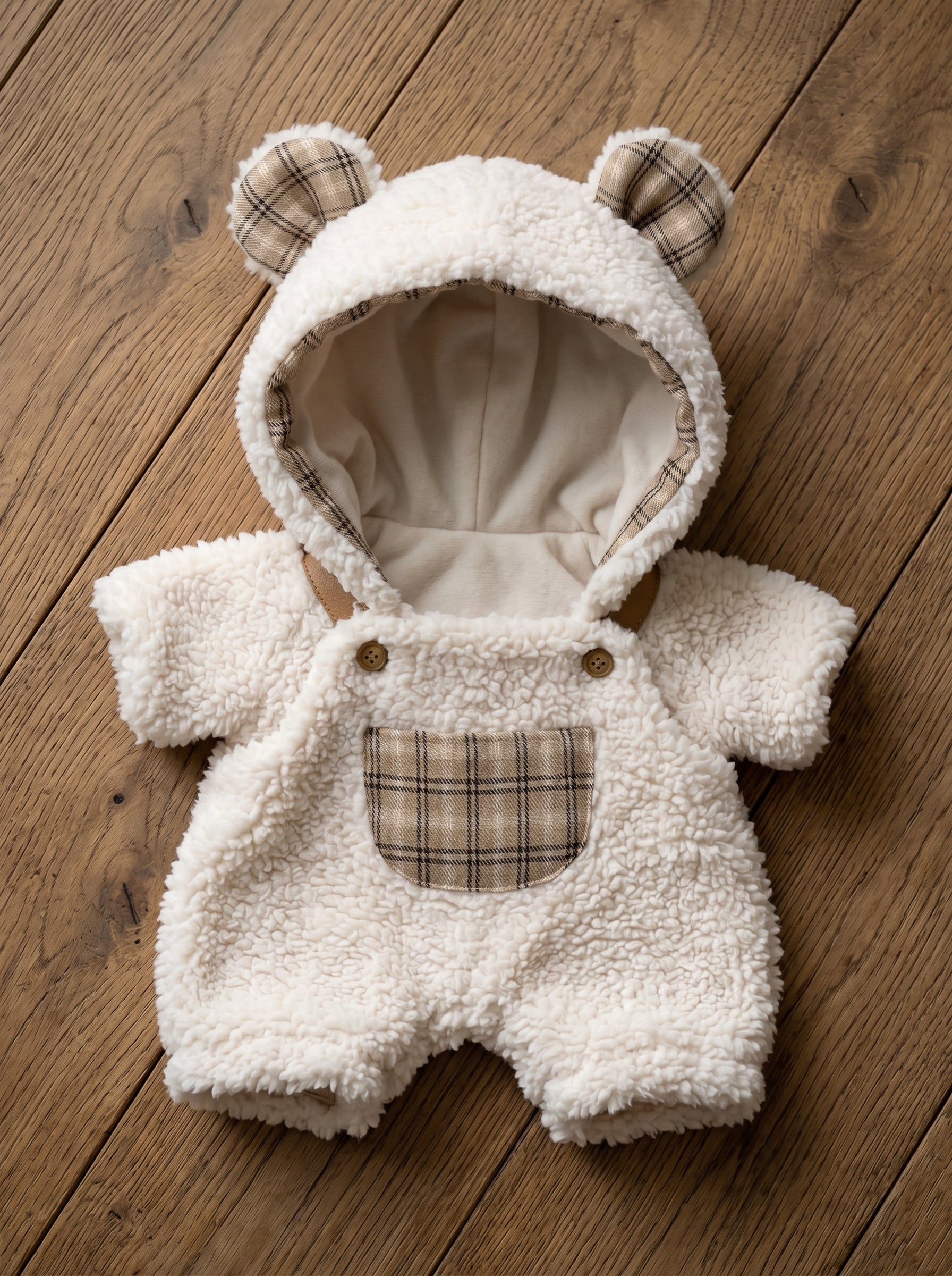 Ursulet Handmade Premium cu Hainute Personalizabile