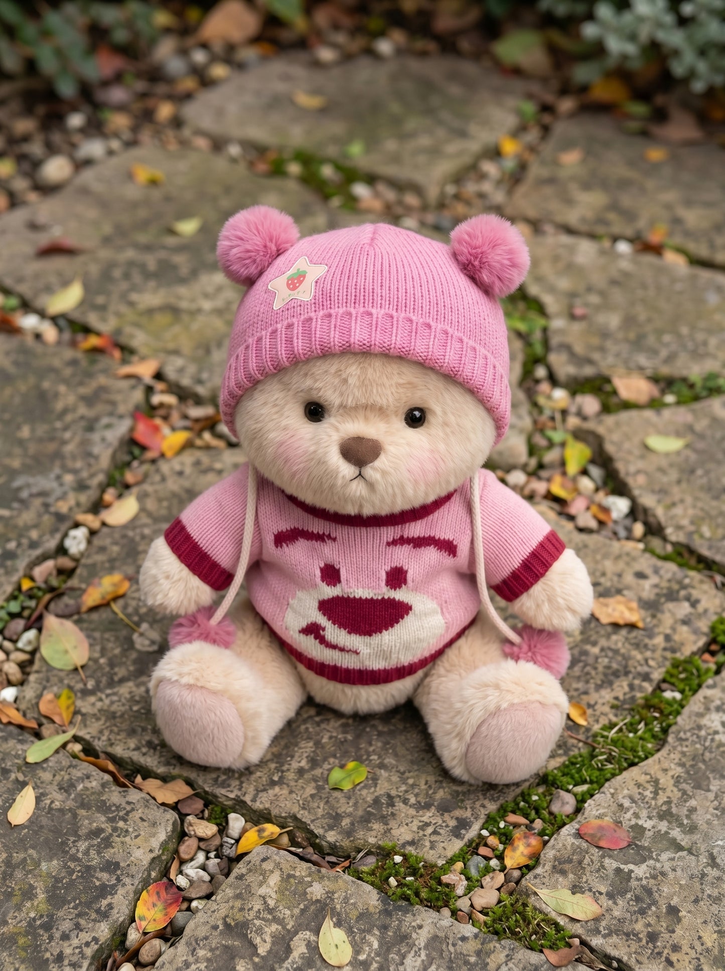 Ursulet Handmade Premium cu Hainute Personalizabile